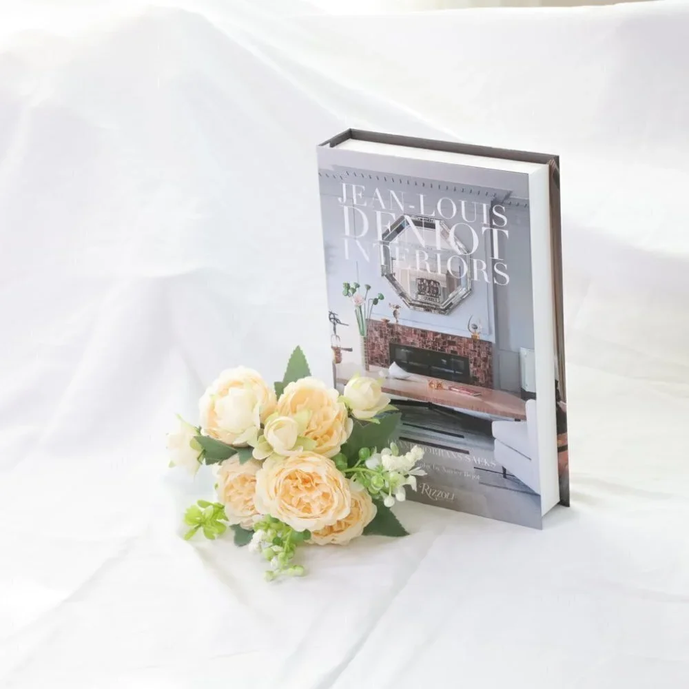 NEW Luxury Decoration Coffee Table Fashion Art Faux Book Storage Box